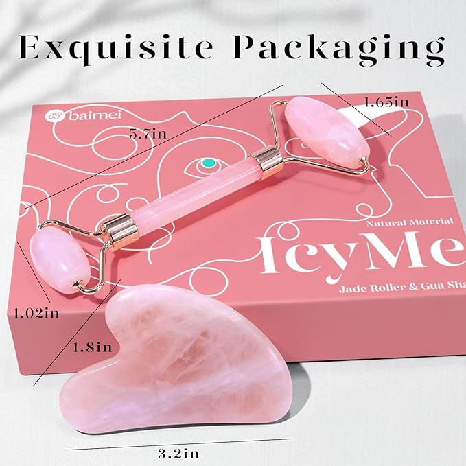 Jade Roller & Gua Sha Set
