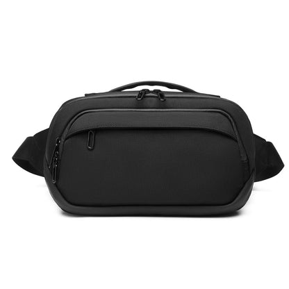 Ozuko 9551 Original Designer Fanny Pack Men Running Sport Fitness Trendy Sling Bag Men Chest Bag Waterproof Anti Theft Waist Bag - OZUKO.CN