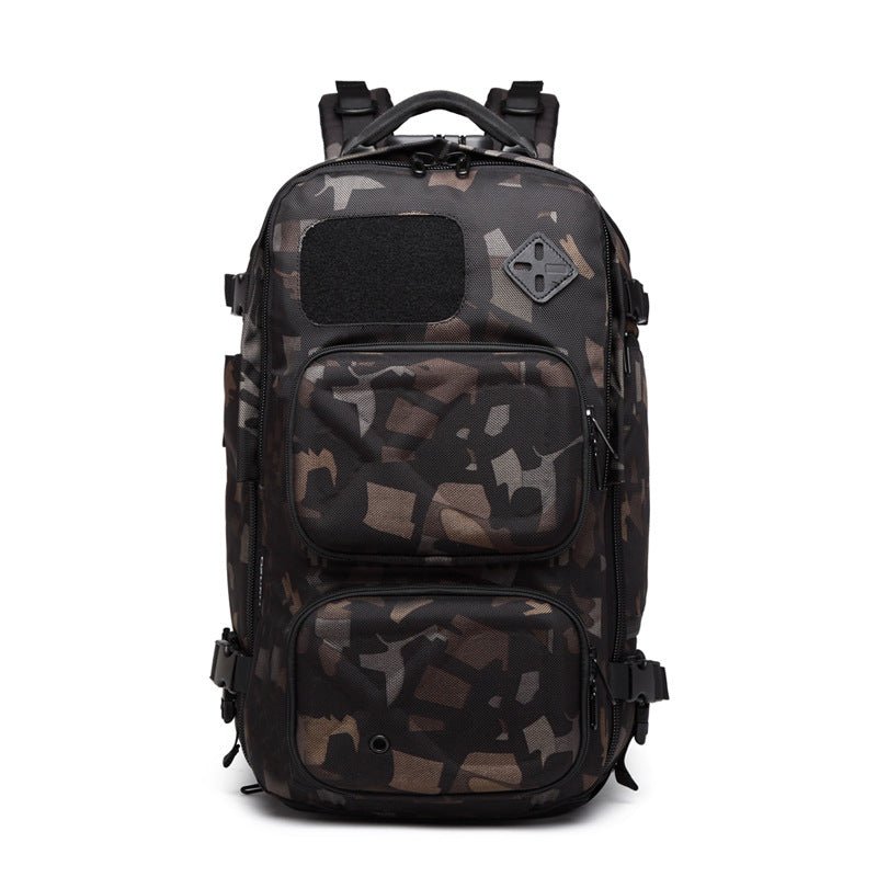 Ozuko New 9309V School Bags Tactical Large Capacity Men Hiking Mountain Backpacks Hot Sell Backpack Bag Custom Logo - OZUKO.CN